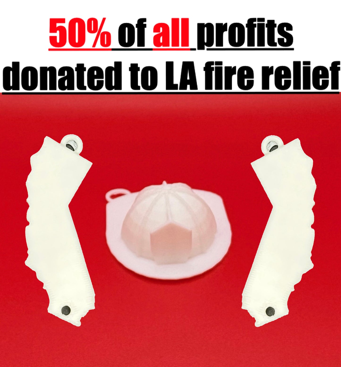 LA Fire Keychains