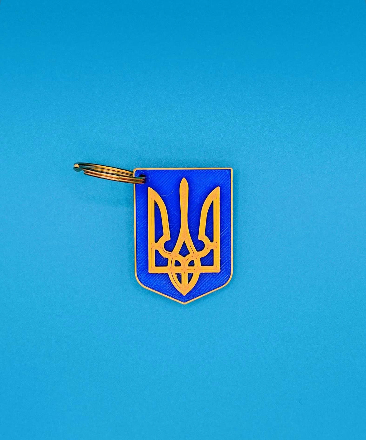 Ukrainian Code of Arms Keychain